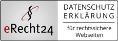 eRecht24 Logo Datenschutztexte